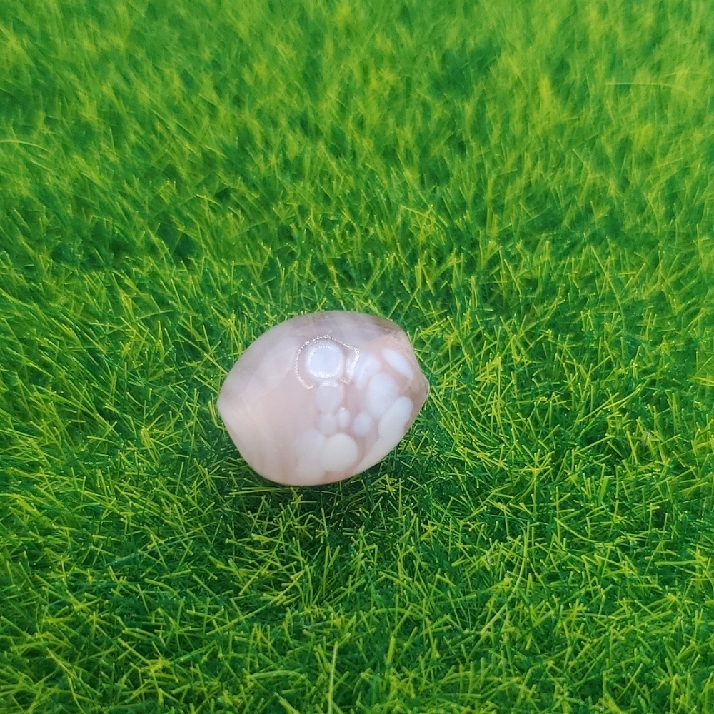 Precious Stone Agate Pink Sands Bead P322